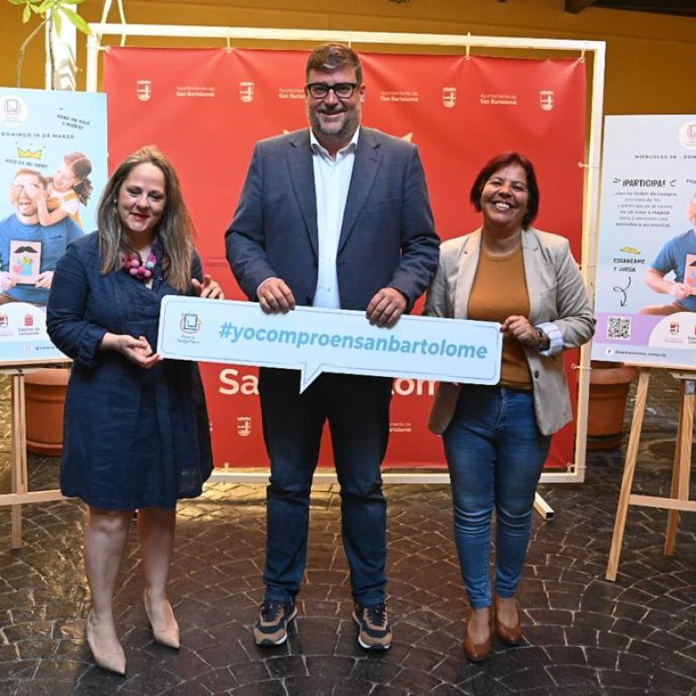 RUEDA DE PRENSA · Campaña Comercial Día del Padre 2023 En Comercio San Bartolome